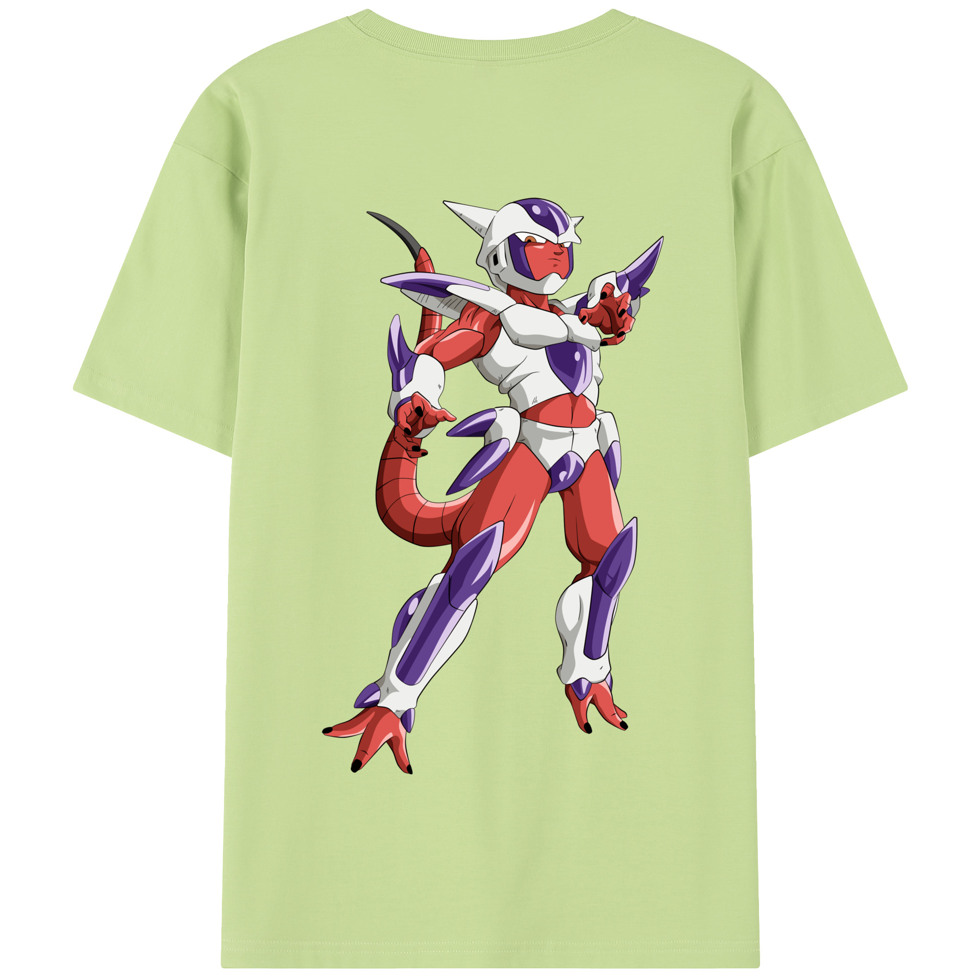 （画像用） ドラゴンボール フリーザ DRAGON BALL Frieza 綿100％半袖Tシャツ（背面プリント）
